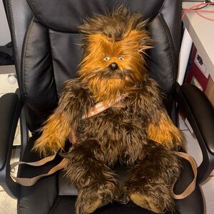 Disney Star Wars Chewbaca Plush Backpack Buddy